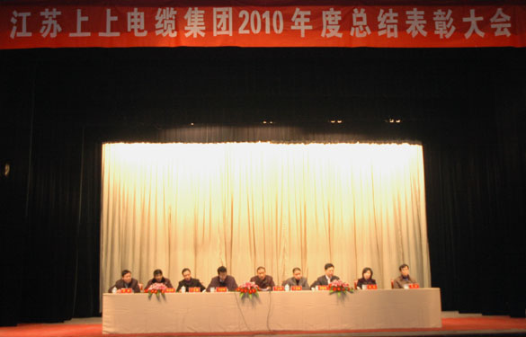 金年会盛大召开2010年度总结表扬大会