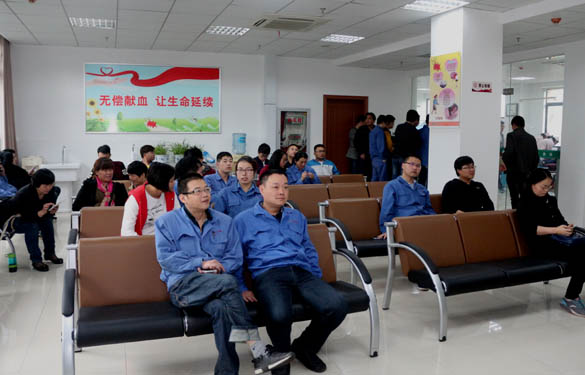 弘扬真善美，金年会电缆员工起劲加入无偿献血
