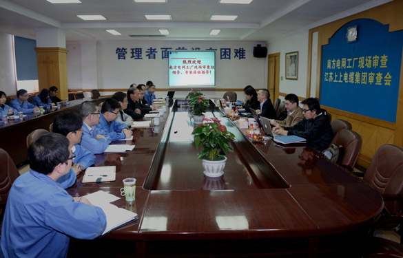 金年会电缆顺遂通过南方电网公司工厂现场审查