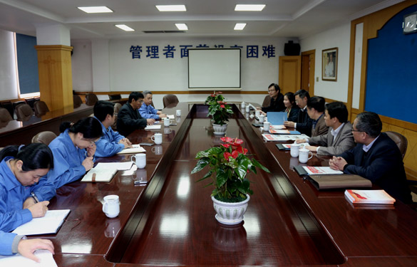 江苏省总工会副主席马永清一行来金年会电缆调研