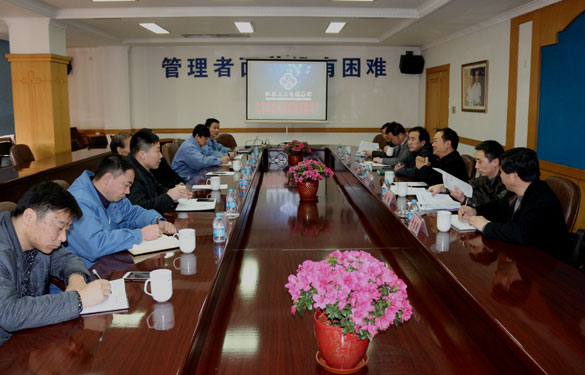 省安监局喻鸿斌副局长一行来金年会集团审核清静文化建设树模企业建设事情