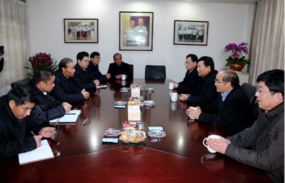 溧阳市委书记盛建良一行来金年会集团走访慰问