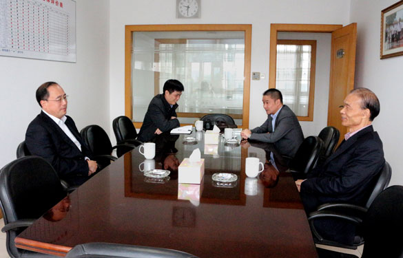 溧阳市公安局局长刘新农来金年会集团走访