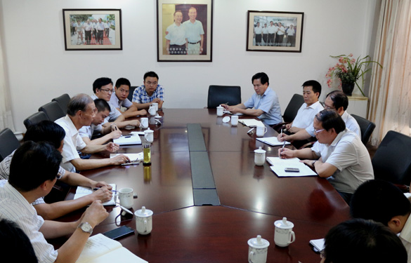 常州市副市长王成斌来金年会集团调研