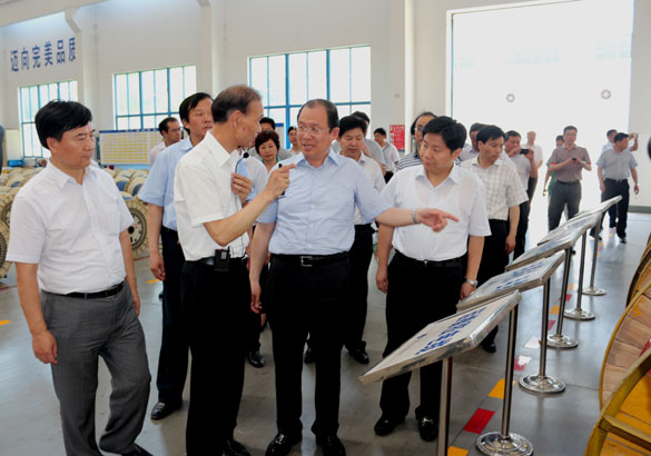 大丰市党政代表团来金年会旅行考察