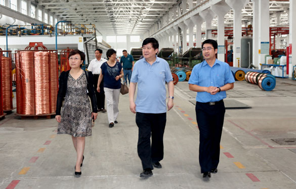 常州市新北区人大向导一行来金年会集团调研