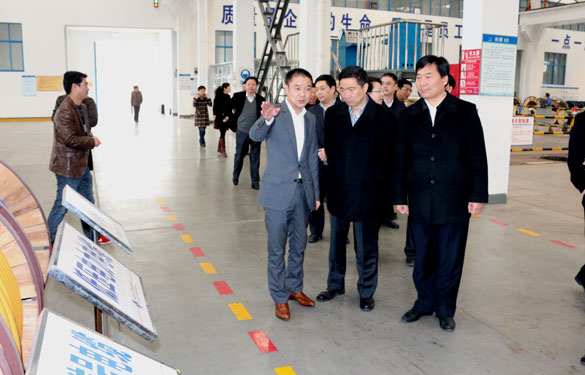 常州市高新区党工委书记张东海一行来金年会集团调研