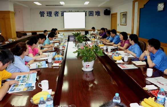 6月12日，国家电力器材清静性能质量监视磨练中心向导一行来金年会集团考察交流