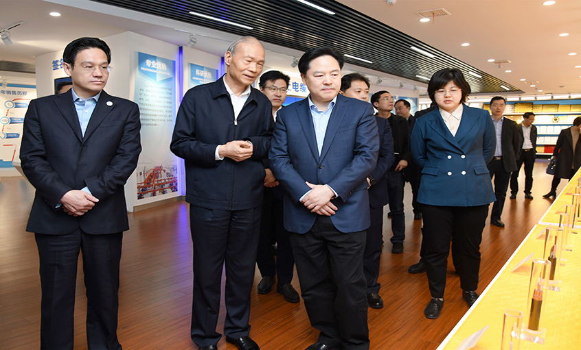 常州市市长陈金虎一行来金年会电缆走访
