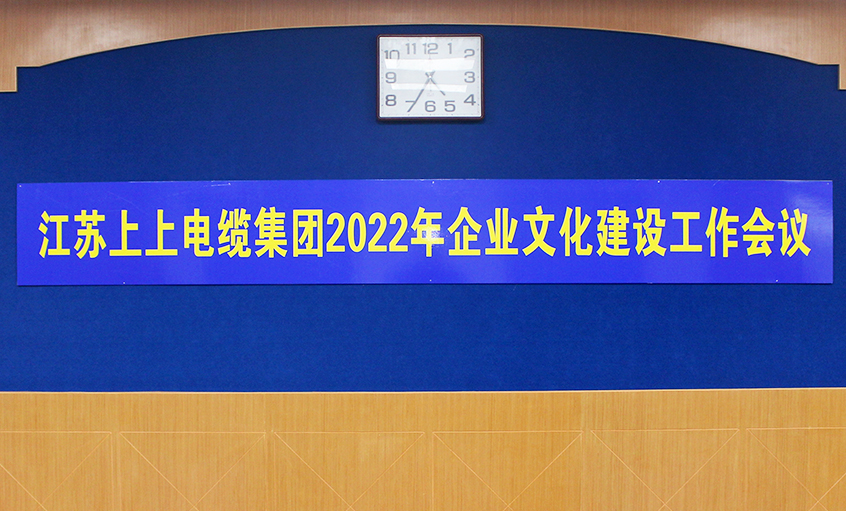 金年会电缆召开2022年企业文化建设事情聚会