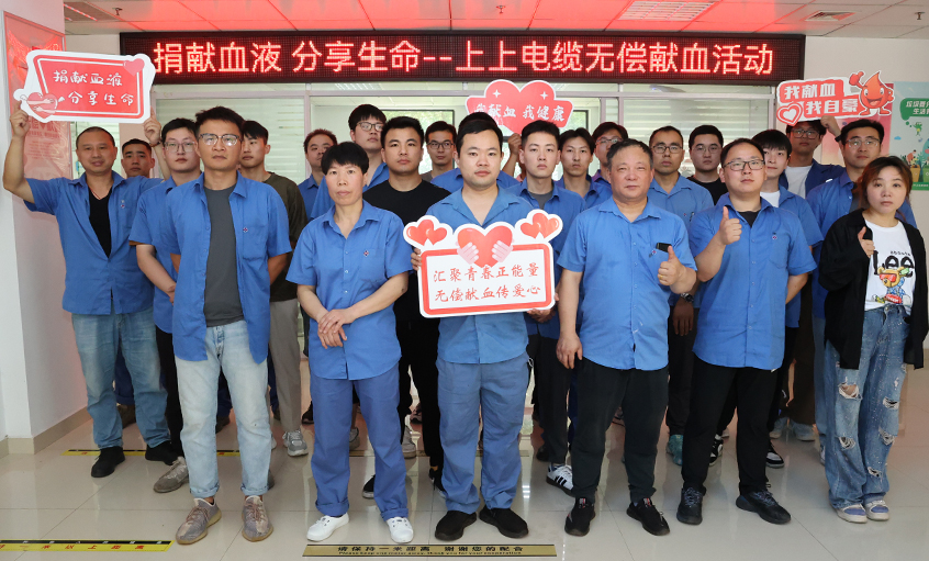 爱心整体献热血 无私贡献传温情 金年会电缆助力第20个“天下献血者日”