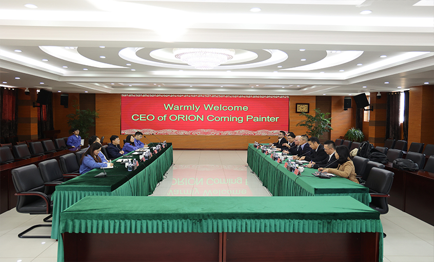 欧励隆集团CEO Corning Painter一行来金年会电缆旅行交流
